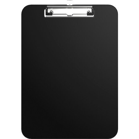 Business Source Shatterproof Clipboard, Plastic, Black 49269